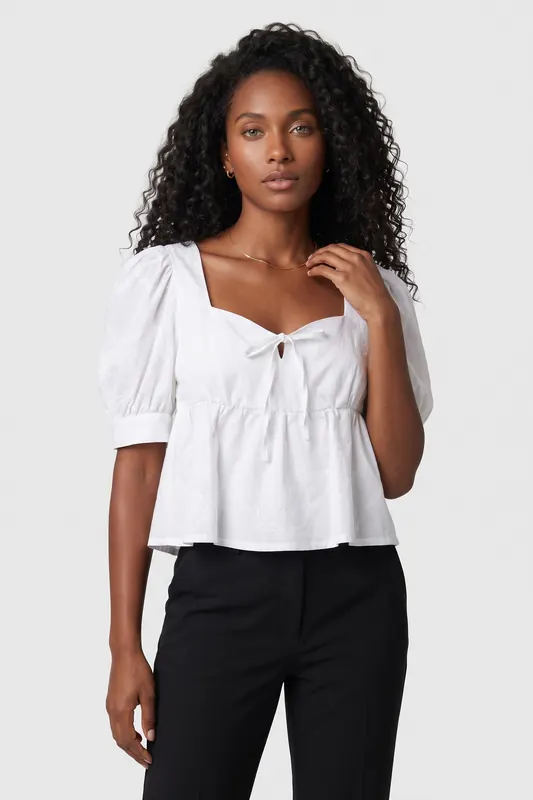 Moschino Top White Maat: 36 | Blouses Outlet | Dames | Wit