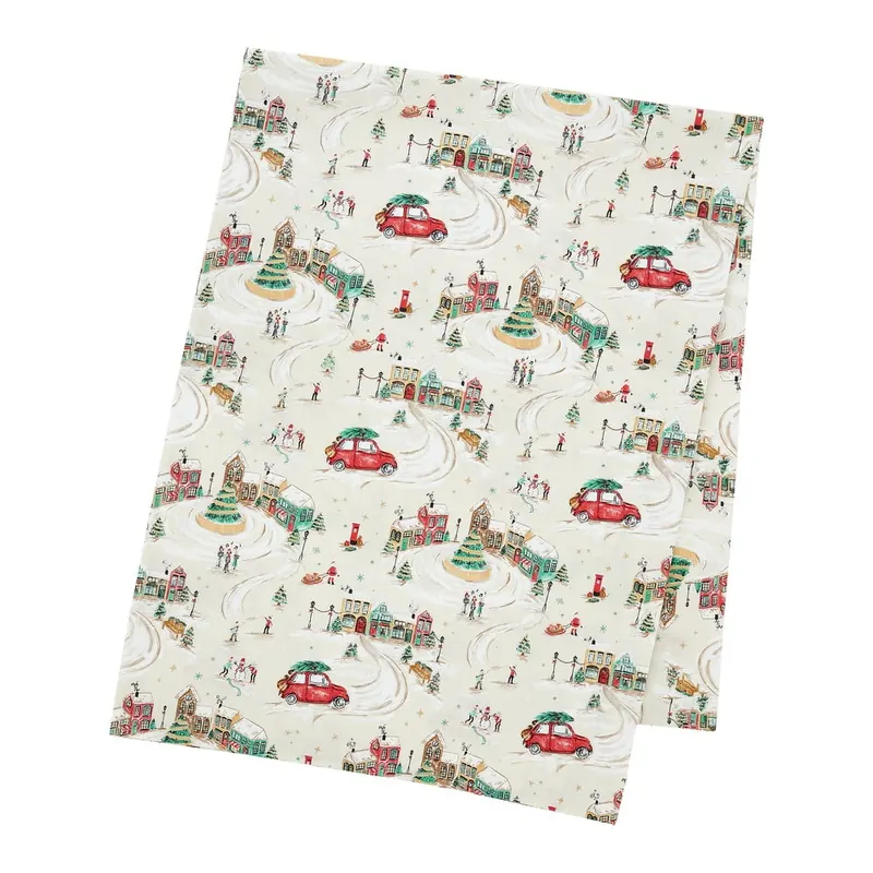 Bawełniany obrus 137x229 cm Christmas Town – Catherine Lansfield