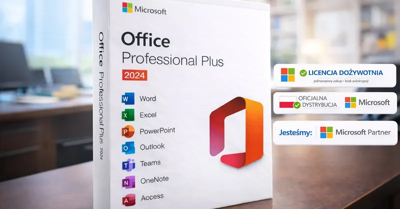 Microsoft Office 2024 Professional Plus – Pakiet dla Windows 10/11