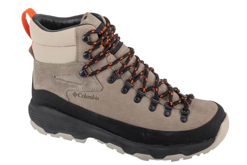 Columbia Newton Alpine PT 2128861005, Męskie, Szare, buty trekkingowe, skóra zamszowa, rozmiar: 43,5