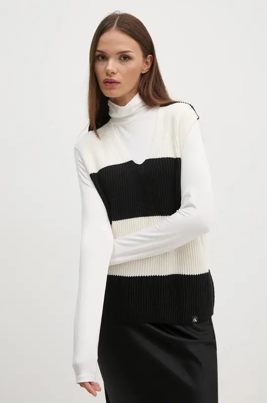 Calvin Klein Jeans kamizelka bawełniana