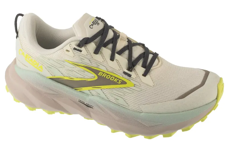 Brooks Cascadia 19 1204461B117, Damskie, Beżowe, buty do biegania, tkanina, rozmiar: 36,5
