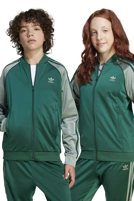 Adidas Originals Adicolor Sst Track Top Kids Maat: 170 | Sportkleding Outlet | kids | Groen