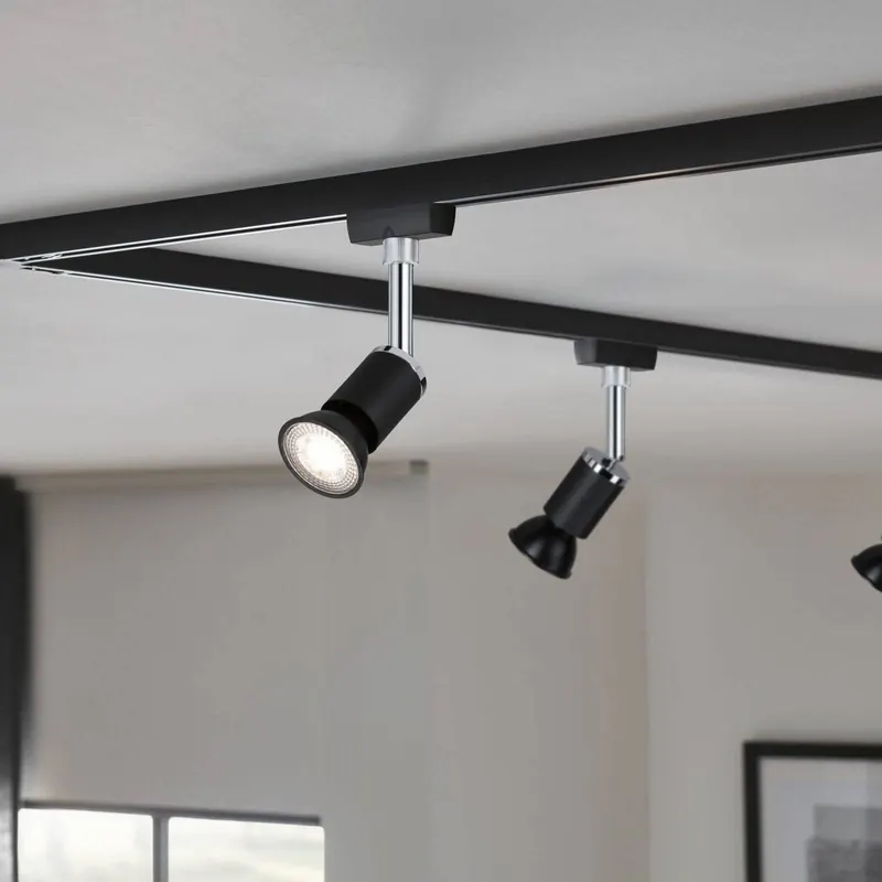 Paulmann Reflektor LED 2700 K czarny GU10 8 W ściemniany 36°
