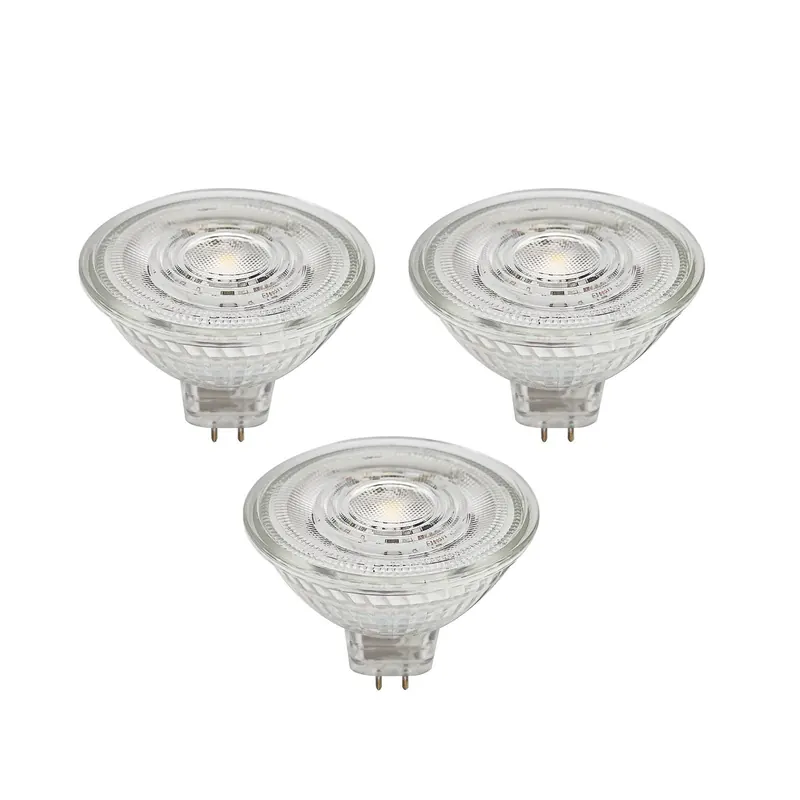 Reflektor LED Prios GU5.3 4,3W 345lm 36° przezroczysty 830 zestaw 3 szt