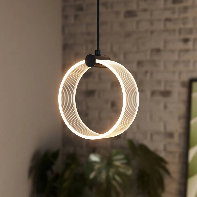 Żyrandol LED OSRAM Decor Circle, 1-punktowa, CCT, czarna