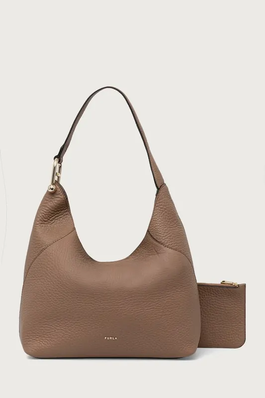 Furla torebka shopper damska skórzana Lara M Hobo