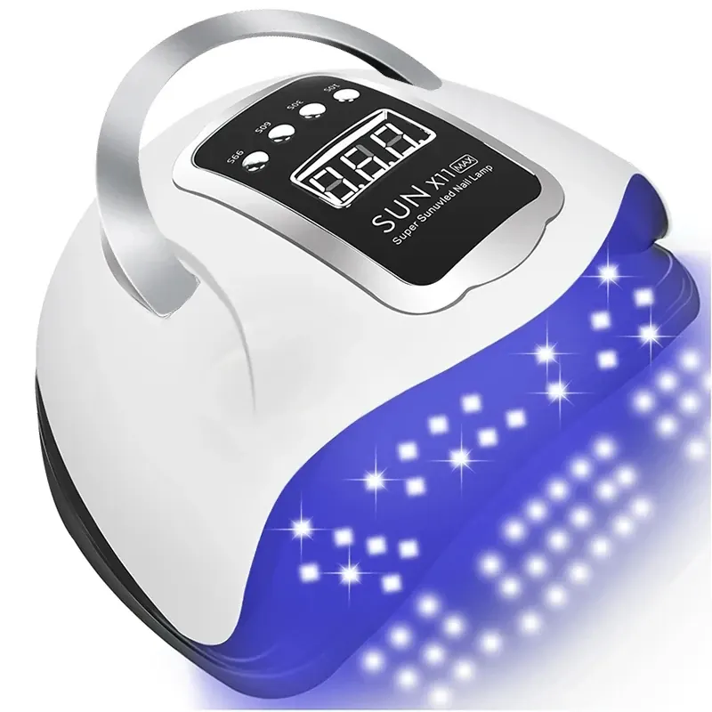 Profesjonalna lampa do paznokci z czujnikiem podczerwieni, lampa do manicure do szybkiego utwardzania wszystkich lakierów hybrydowych, suszarka do paznokci, narzędzia do salonu.