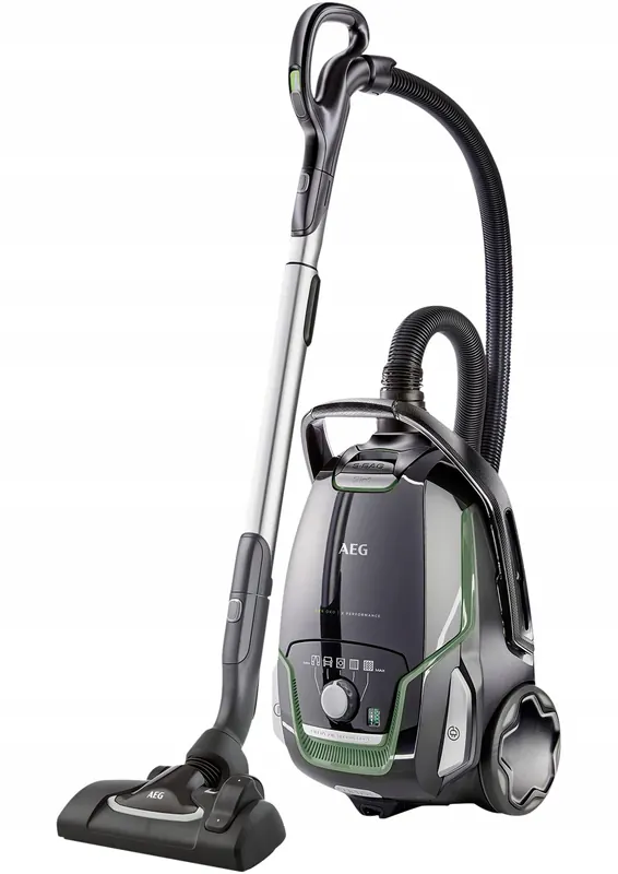 Aeg Vreckový vysávač, 700 W, 12 m, 65 dB, čierno-zelený, VX9-2-ÖKO