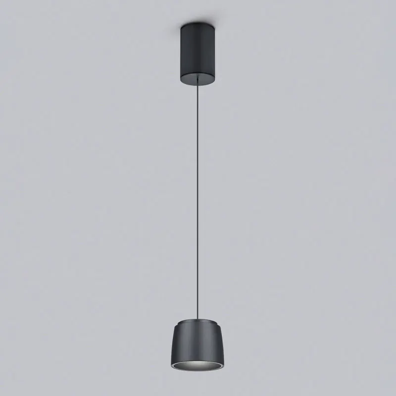 Helestra Ove żyrandol LED Ø9,5cm 927 czarny