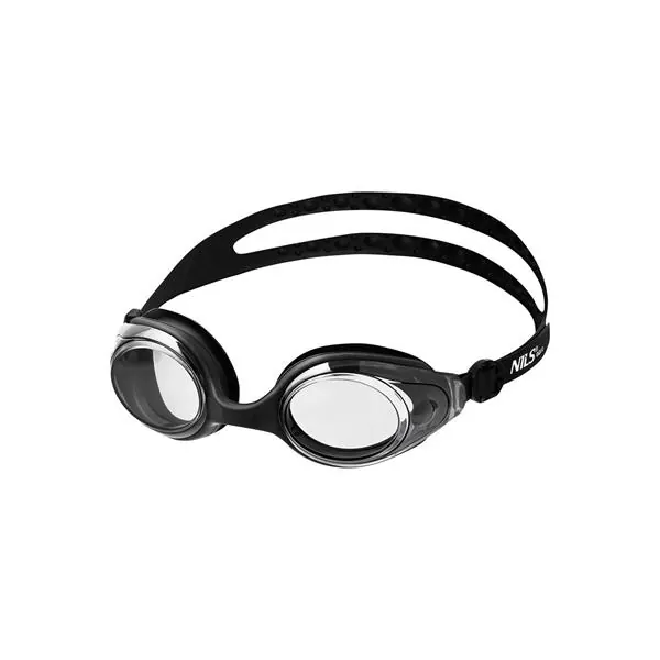 NQG600AF Okularki Pływackie NILS AQUA czarne