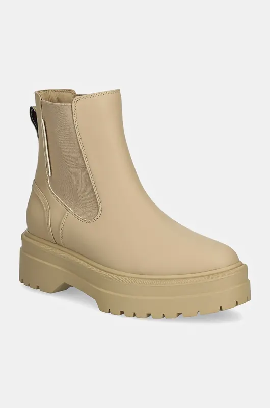 Tommy Hilfiger sztyblety RUBBERISED CHELSEA TL