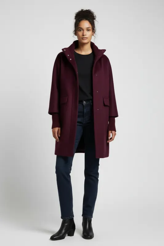 Comma Jacken Outdoor Aubergine Maat: 44 | Winterjassen Outlet | Dames