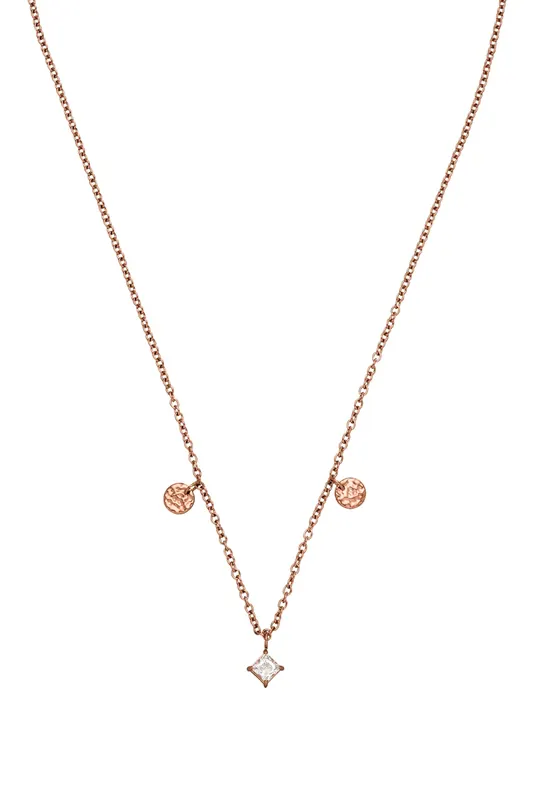 PURELEI Flame Kette (fire) Rosegold Maat: OS | Kettingen Outlet | Dames | Goud