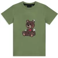 Aspact Kids Teddy Tee Green Maat: 152 | T-Shirts Outlet | kids | Groen
