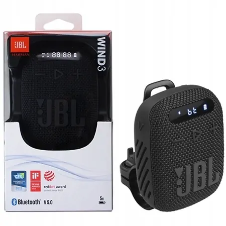 Bluetooth reproduktor na bicykel Jbl Wind 3 čierny