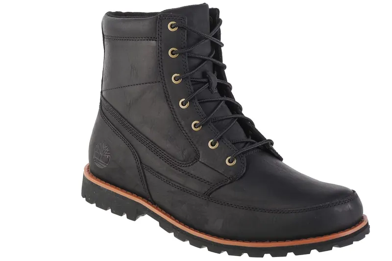 Timberland Attleboro PT Boot 0A657D, Męskie, Czarne, trzewiki, skóra licowa, rozmiar: 45