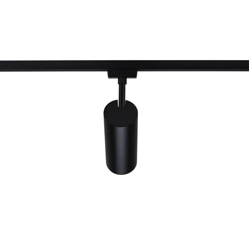 Paulmann URail – spot szynowy LED Theron, czarny, 3000 K, średnica 6 cm