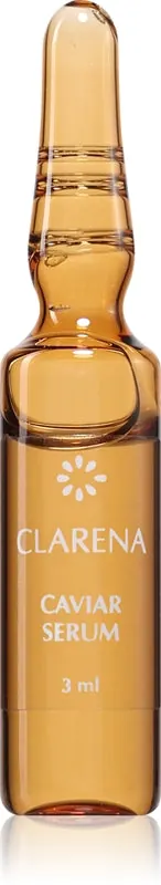 Clarena Caviar & Matrix Line serum przeciwzmarszczkowe 10× 3 ml