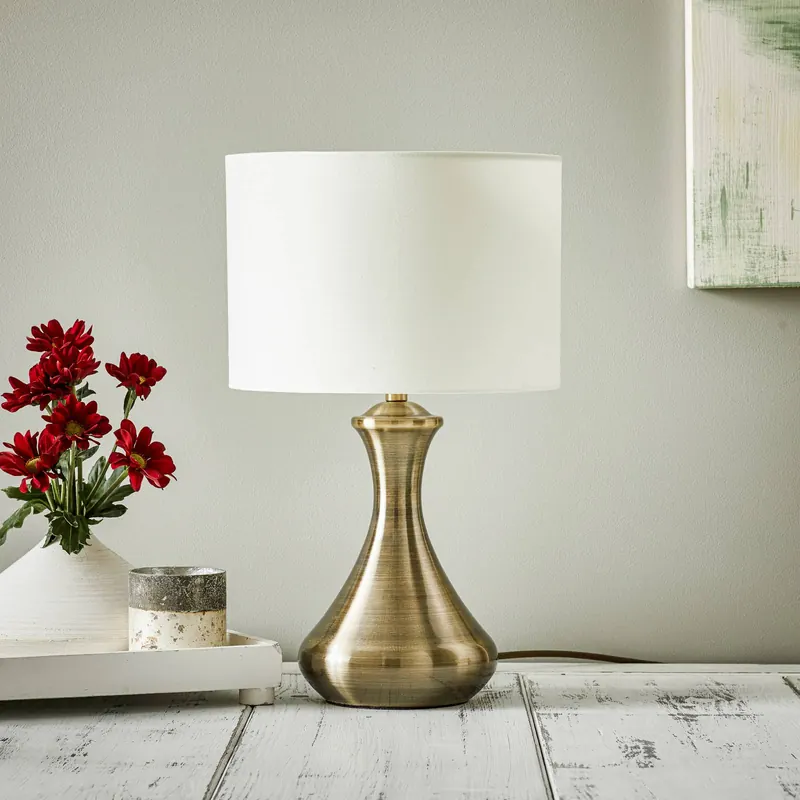Lampa stołowa Touch 2750, mosiądz antyczny