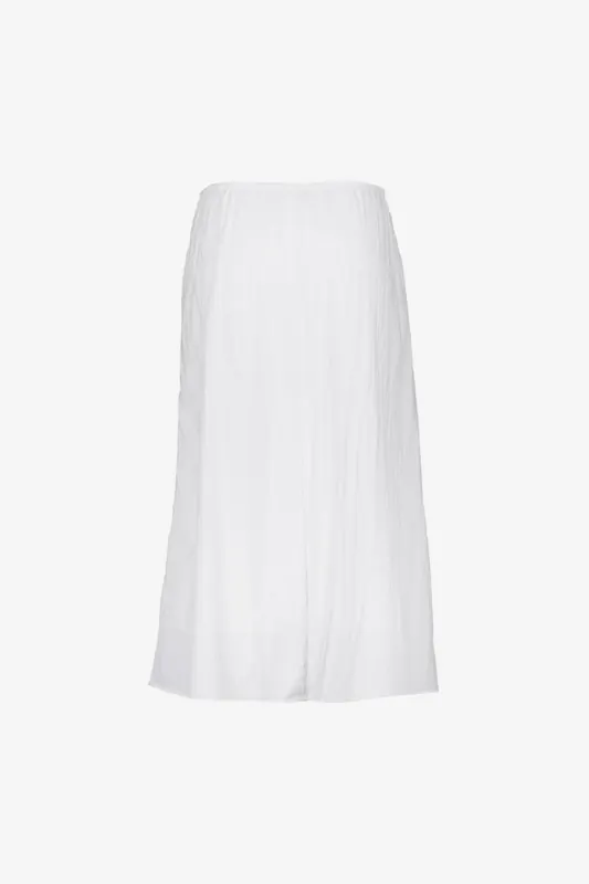 Geisha Skirt Lace Waistband White Maat: M | Maxi Rokken Outlet | Dames | Wit