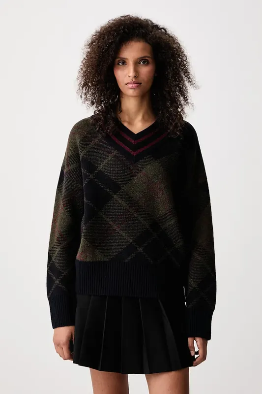 Barbour sweter damski z wełną Shae