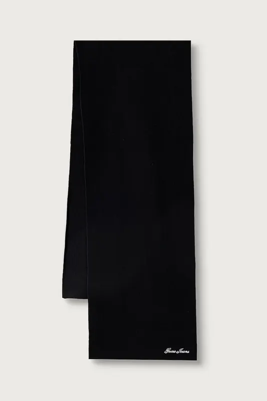 Guess Jeans szalik męski z dodatkiem wełny