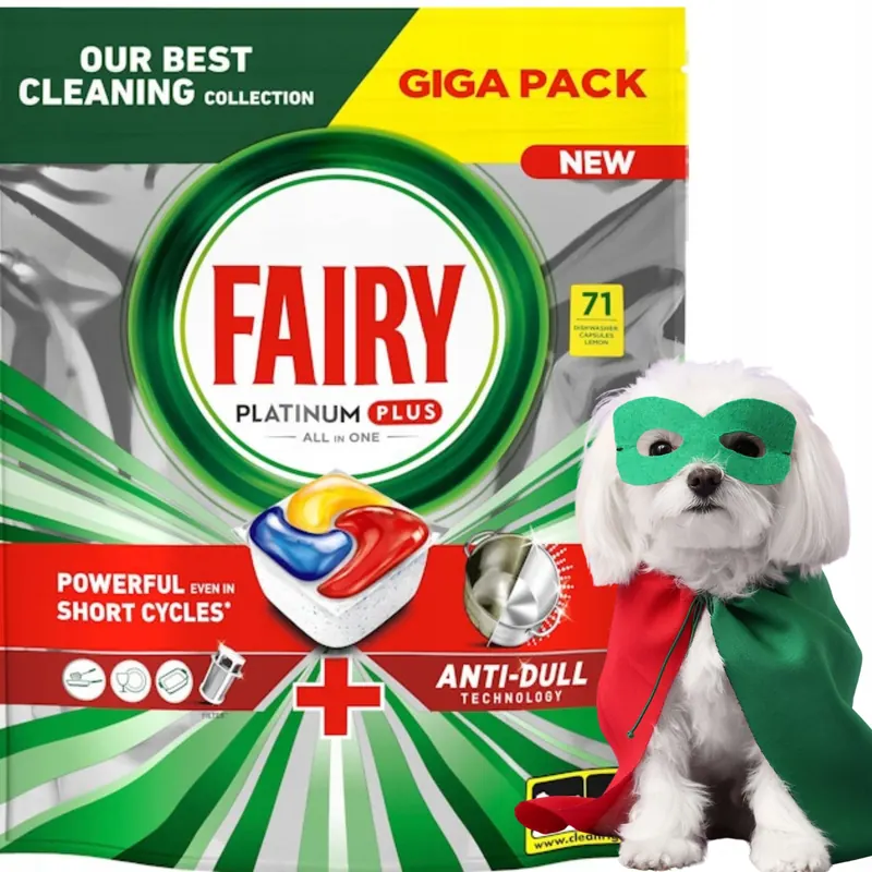 Fairy Platinum Plus Kapsułki do zmywarki All In One 71 szt.