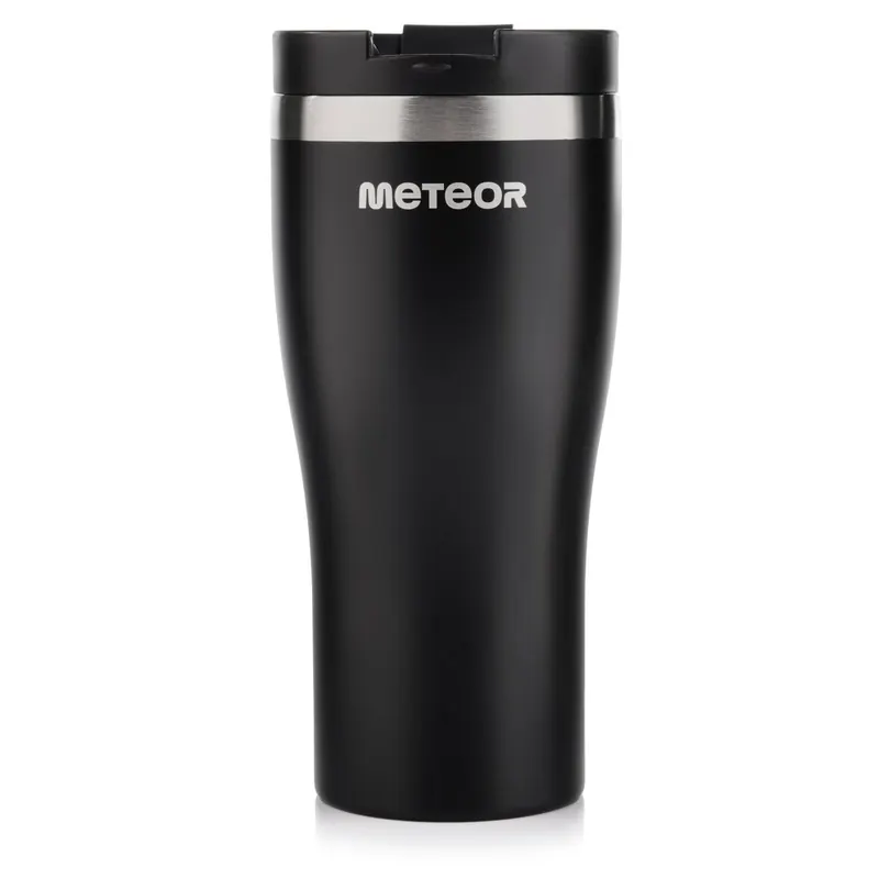 METEOR kubek termiczny na gorące napoje 480 ml BBP Free czarny