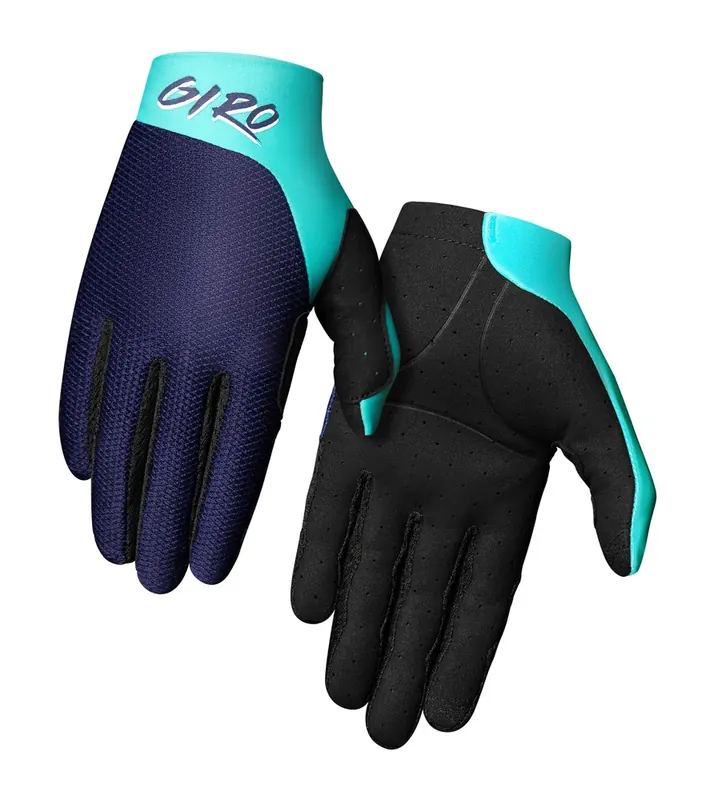 Rękawiczki juniorskie GIRO TRIXTER JR długi palec midnight niebieski (S)