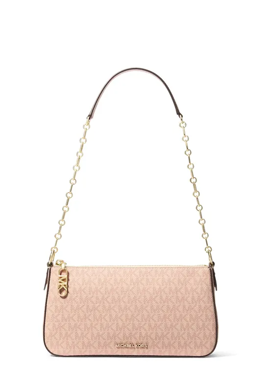Michael Kors Medium Chain Pouchette Ballet Maat: OS | Handtassen Outlet | Dames | Roze