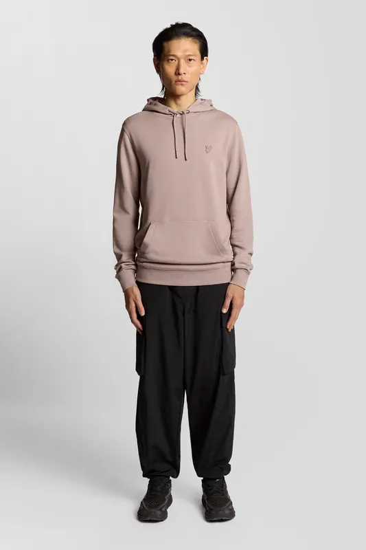 Lyle & Scott Superfine Pullover Hoodie Fife Maat: XL | Hoodies Outlet | Heren | Beige