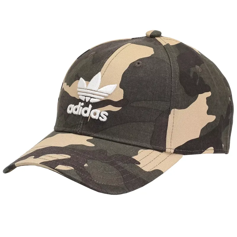 adidas Camo Baseball Cap H46980, Unisex, Zielone, czapki z daszkiem, bawełna, rozmiar: OSFL