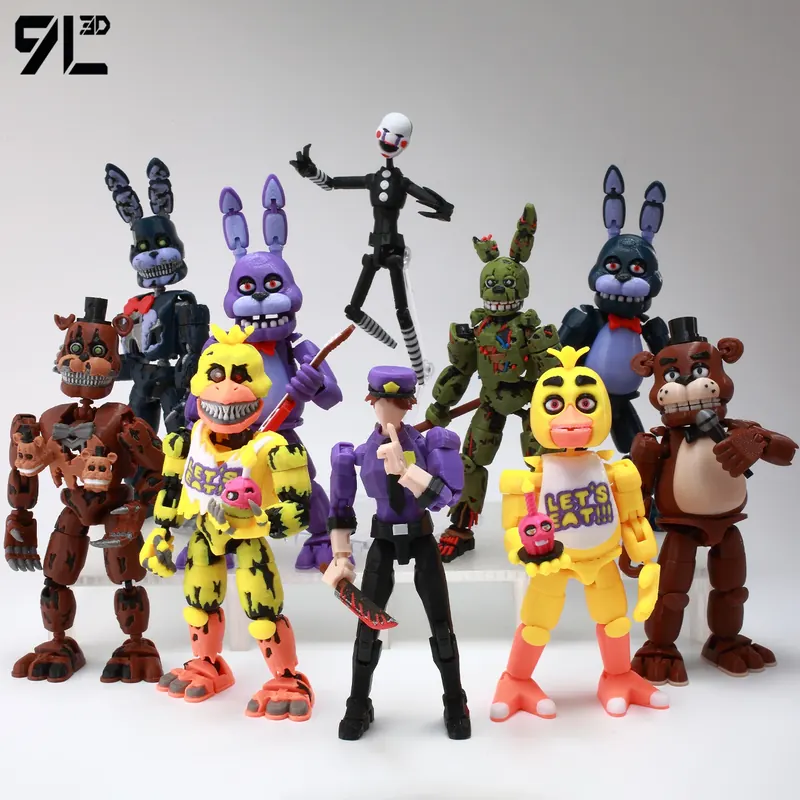 Figurka z gry horror 9L3D Dummy13, realistyczny model anime, zabawki z ruchomymi stawami, klasyczna kolekcjonerska ozdoba na biurko, prezent-niespodzianka.