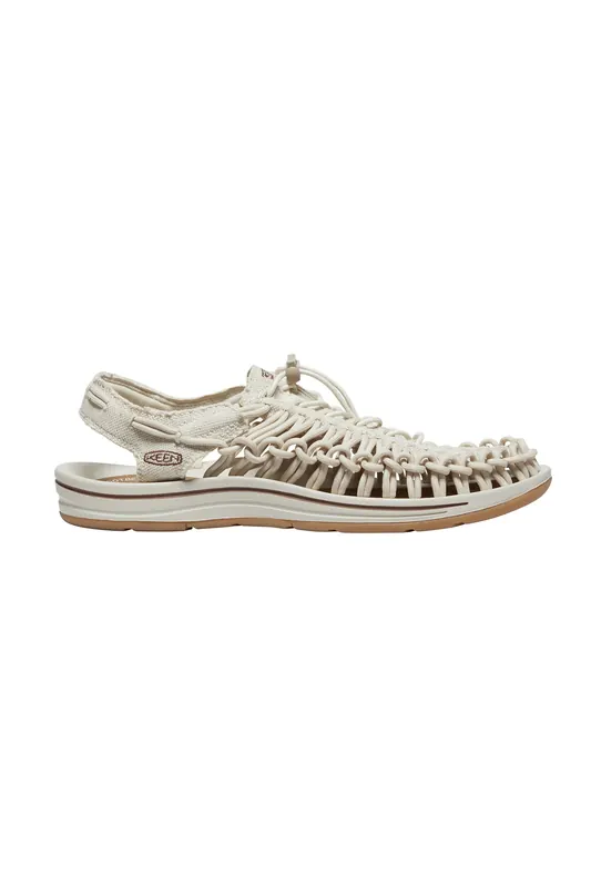 Keen Uneek Canvas Natural Canvas/birch Maat: 41 | Sandalen Outlet | Heren | Beige