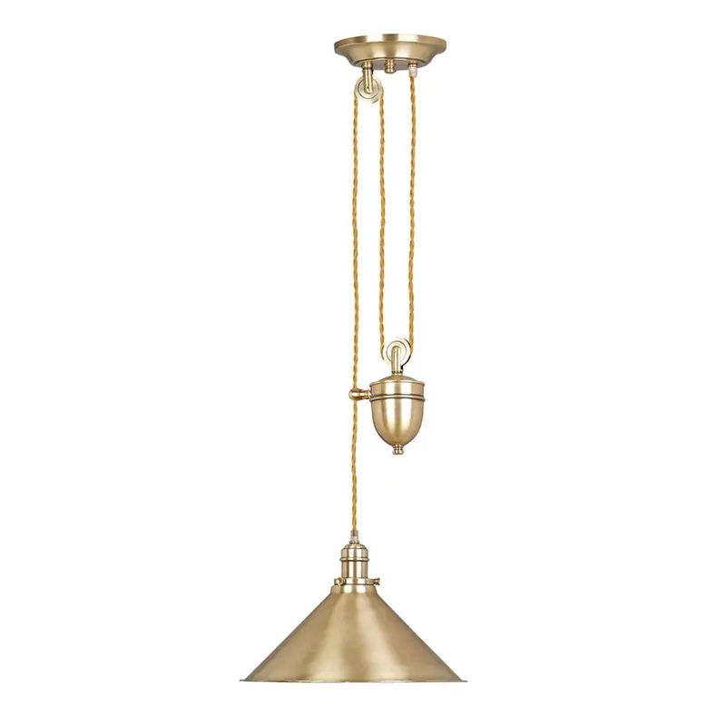 Lampa wisząca Provence z regulacją wysokości