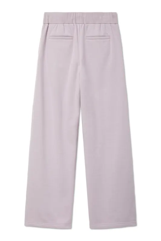 Scotch & Soda Wide Leg Pintuck Sweatpant Iris Maat: M | Joggingbroeken Outlet | Dames