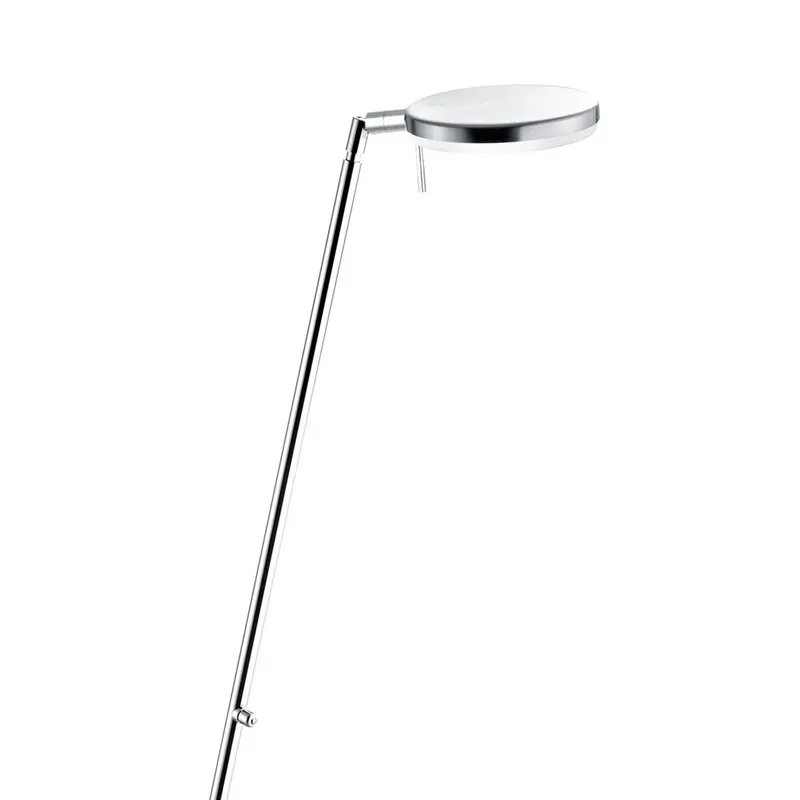 Lampa podłogowa Omega, technologia CCT, nikiel