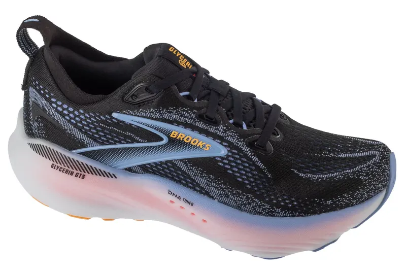 Brooks Glycerin GTS 22 1204351B088, Damskie, Czarne, buty do biegania, tkanina, rozmiar: 37,5