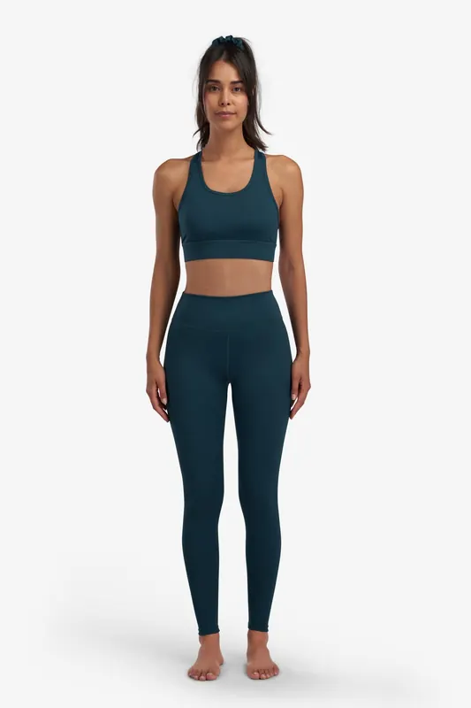 A-DAM Top Ella Ponderosa Pine Maat: XS | Sport BH's Outlet | Dames | Blauw