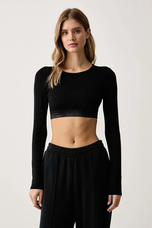Calvin Klein Underwear longsleeve lounge damski z modalem