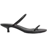 Calvin Klein Kitt Heel Sandals Triple Black Maat: 41 | Sandalen Outlet | Dames | Zwart