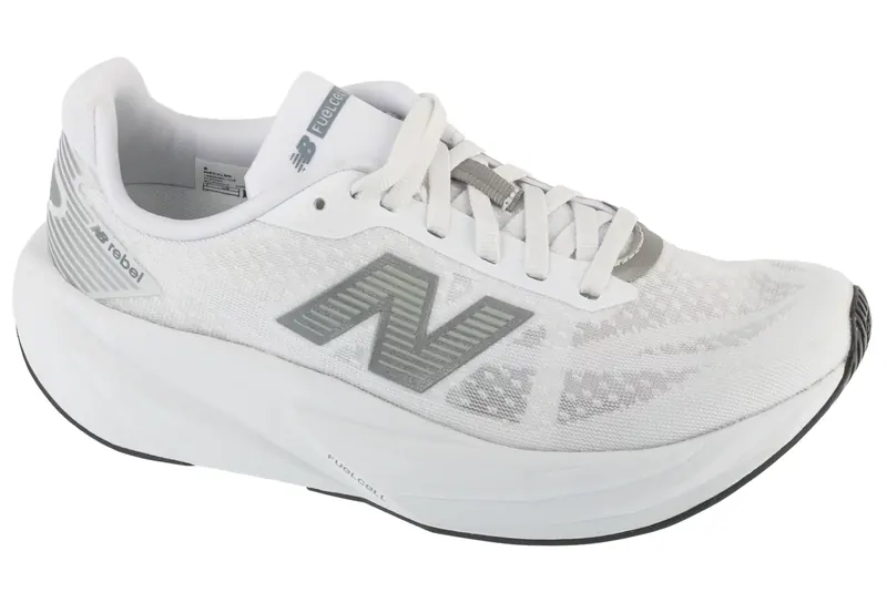 New Balance FuelCell Rebel v5 WFCXLM5, Damskie, Białe, buty do biegania, tkanina, rozmiar: 38