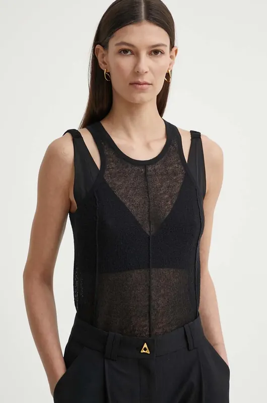 Aeron top z domieszką lnu KISMET