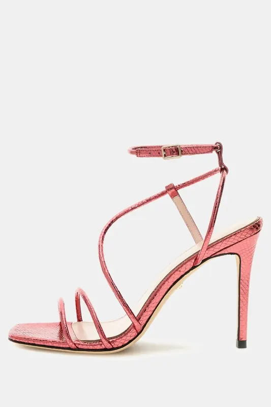 GUESS Marciano By Strappy Heels Flowering Peony Maat: 35 | Sandalen Outlet | Dames | Roze