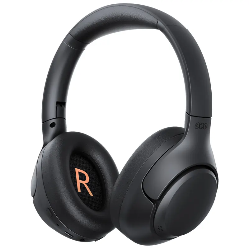 Bezdrôtové slúchadlá na uši H3 Anc Bluetooth čierne