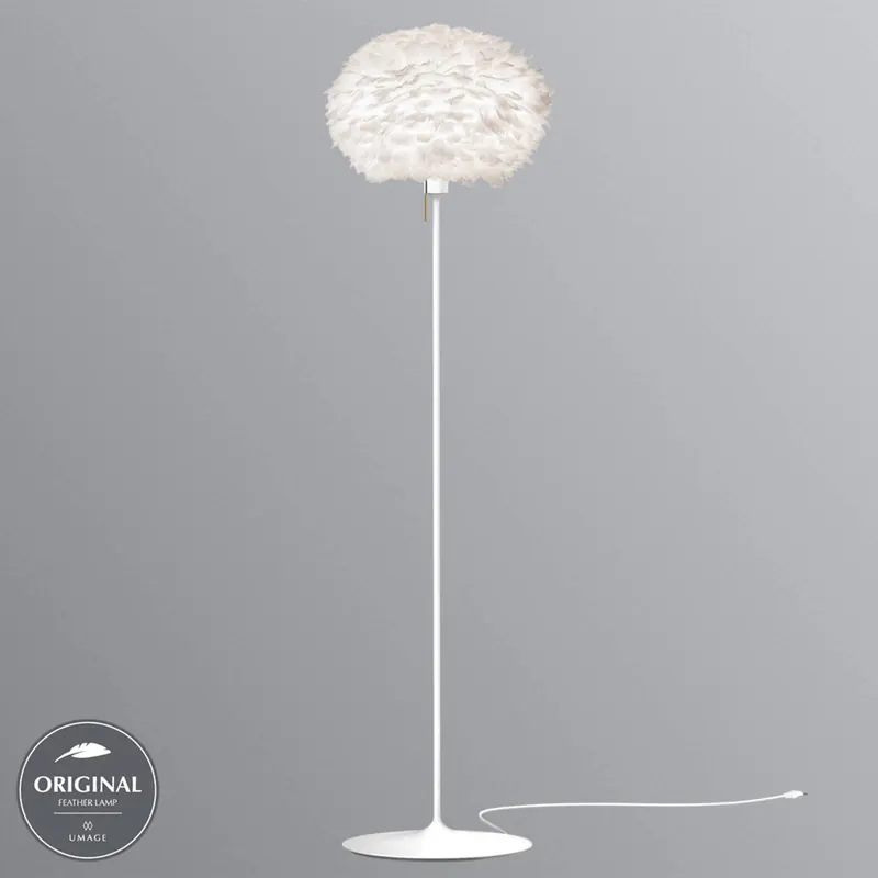 UMAGE Eos medium lampa podłogowa biała
