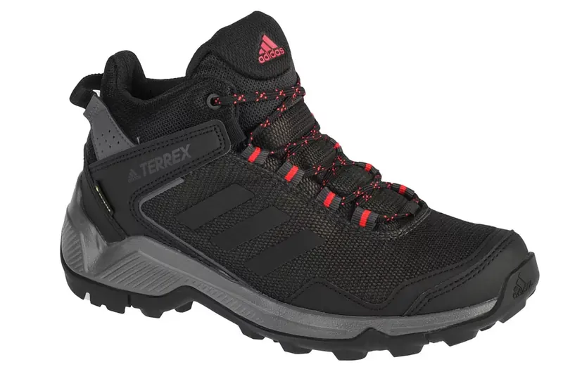 adidas Terrex Eastrail Mid GTX F36761, Damskie, Czarne, buty trekkingowe, tkanina, rozmiar: 36 2/3