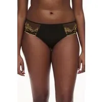 Chantelle Co Bo. Shorty Revealing Std W. Black/yellow Maat: 44 | Slipjes Outlet | Dames | Zwart