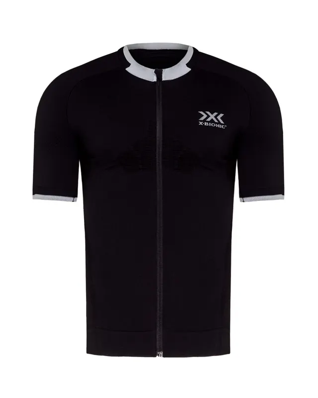 Koszulka męska X-Bionic INVENT 4.0 BIKE RACE ZIP czarna (M)
